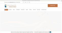 Desktop Screenshot of centromedicochirurgicomatteotti.it